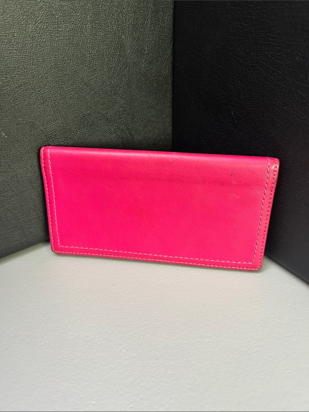 Coach Check Book Cover - Picture 2 of 5